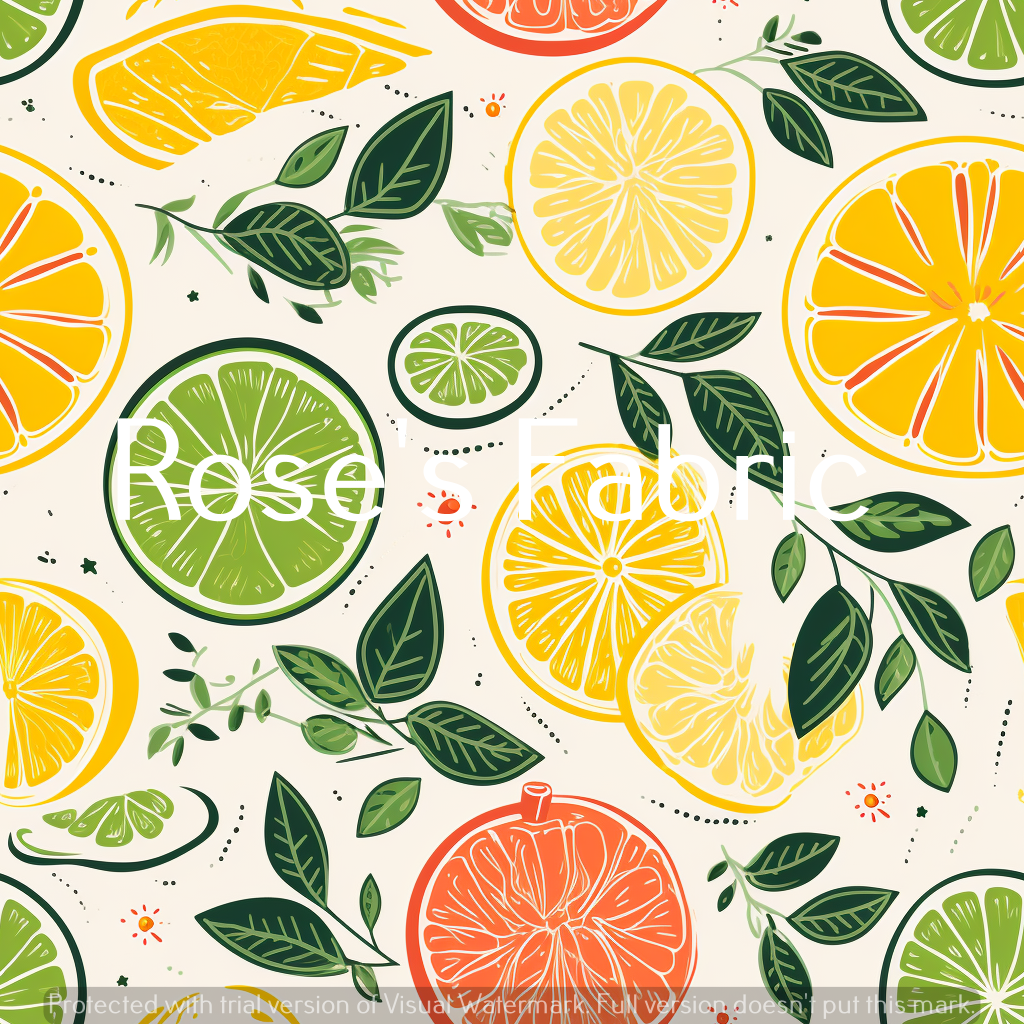 Sliced Fruit Seamless File