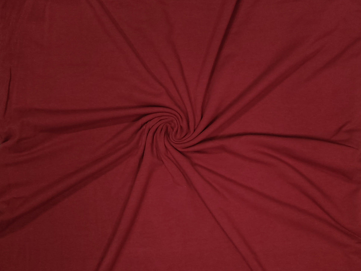 Burgundy Cotton Lycra