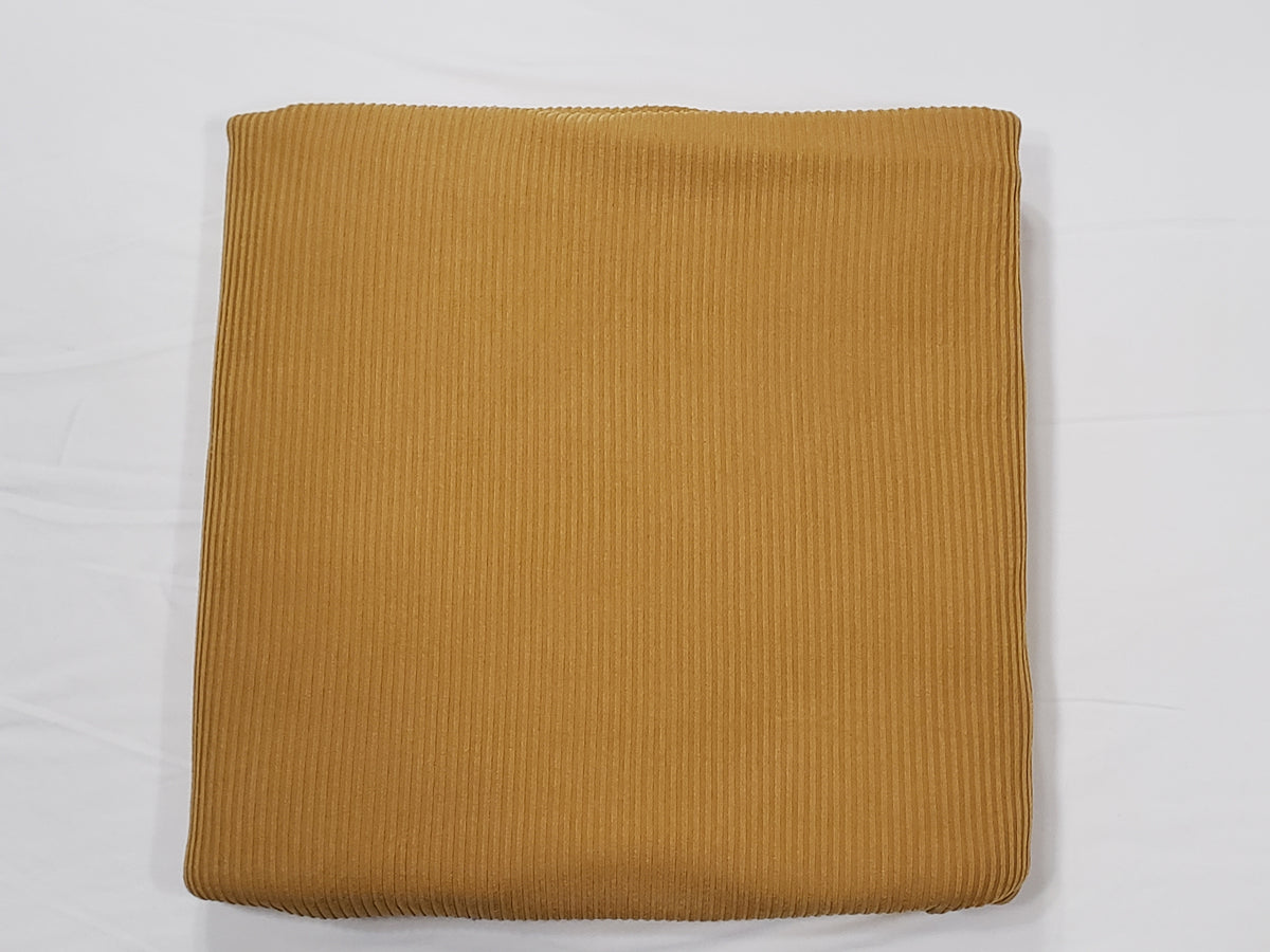 Honey Mustard Rib Knit