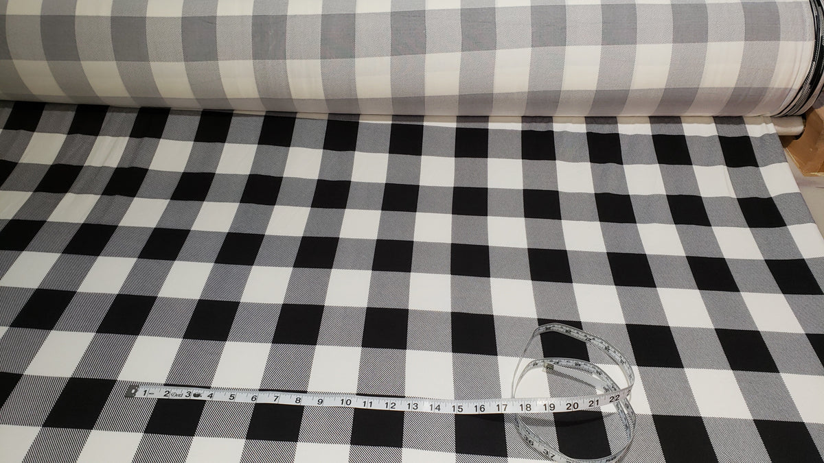Buffalo Plaid Black/Ivory DBP