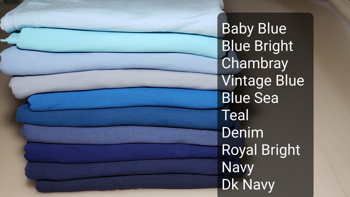 Chambray Double Brushed Poly