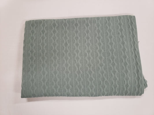 Seafoam Cable Knit