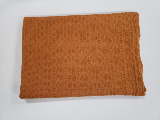 Caramel Cable Knit