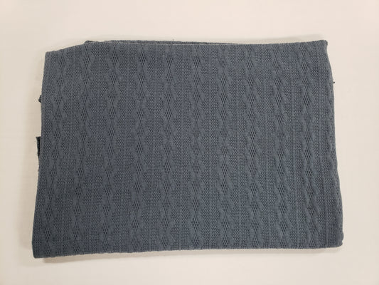 Denim Cable Knit