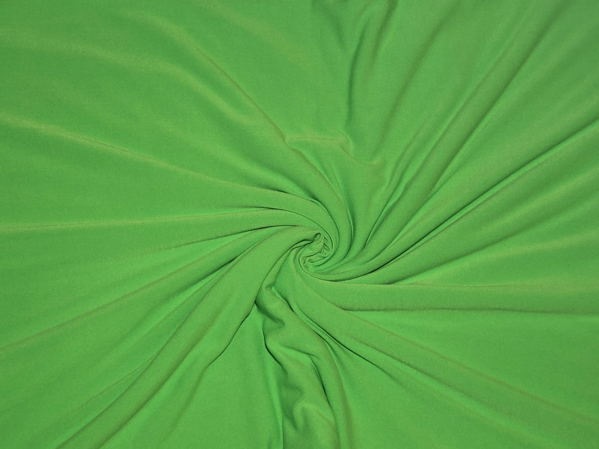 Lime Double Brushed Poly