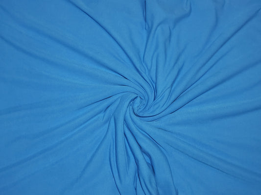Blue Scuba Double Brushed Poly