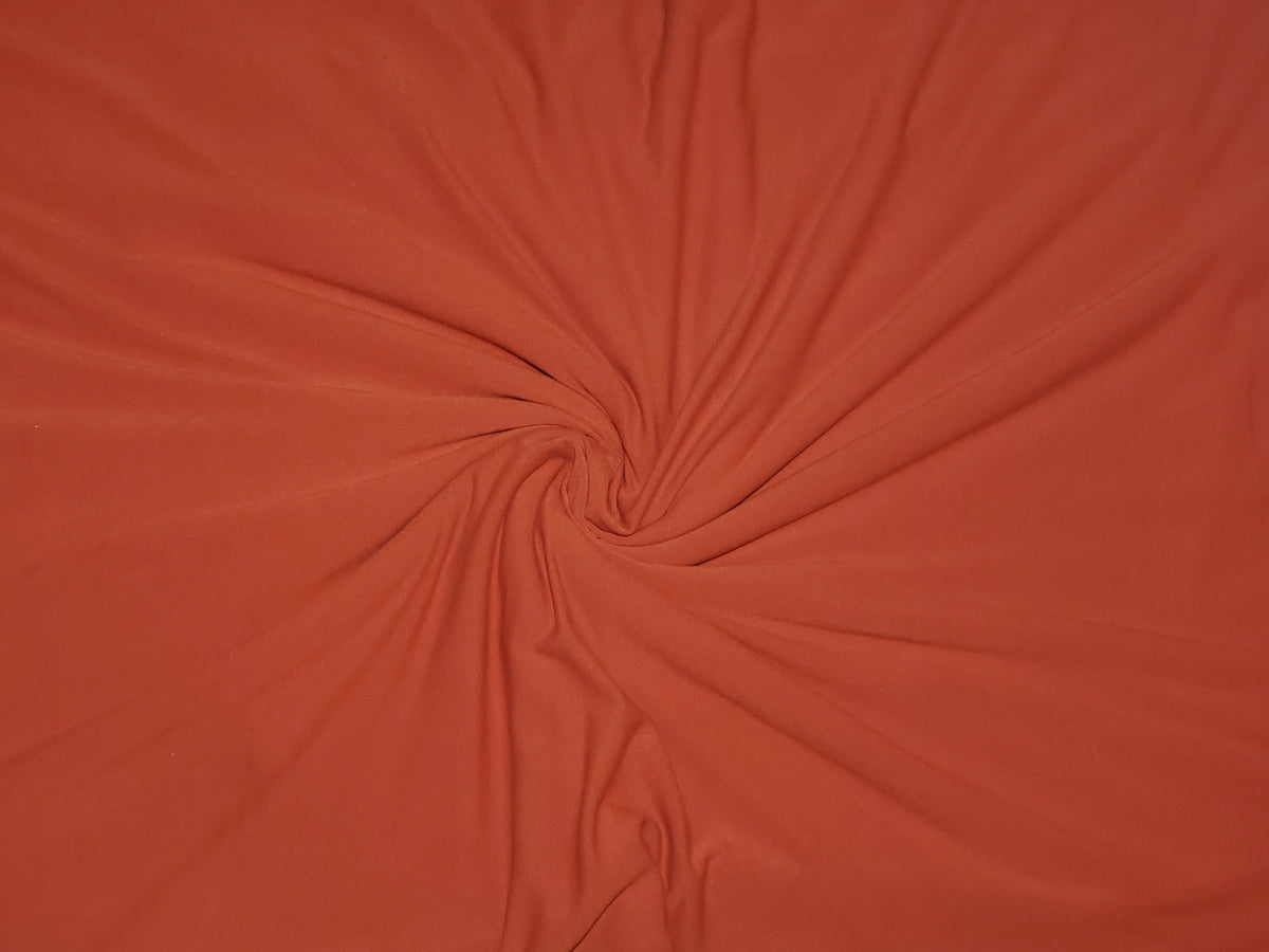 Orange DK Double Brushed Poly