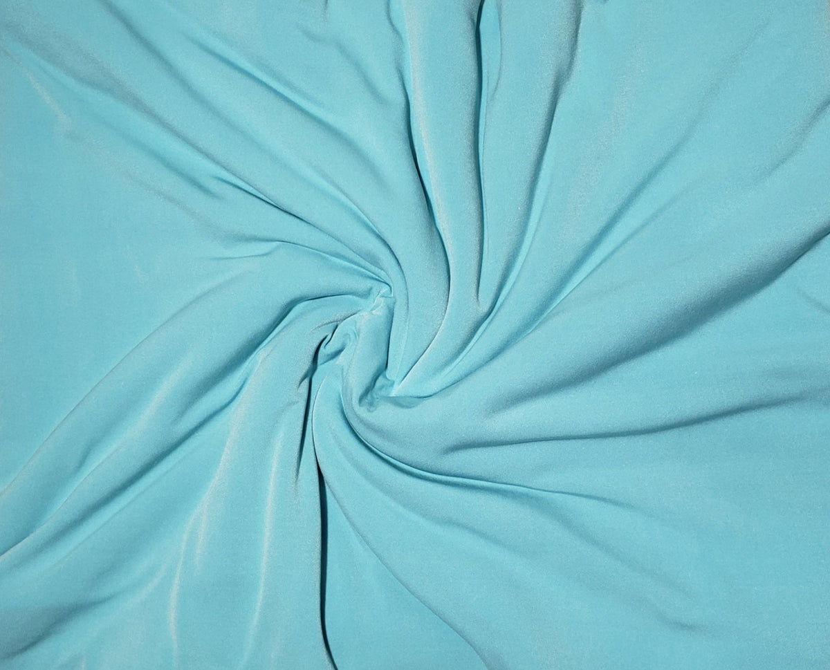 Sky Blue Double Brushed Poly