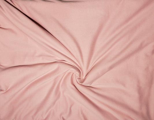 Dusty Pink Double Brushed Poly