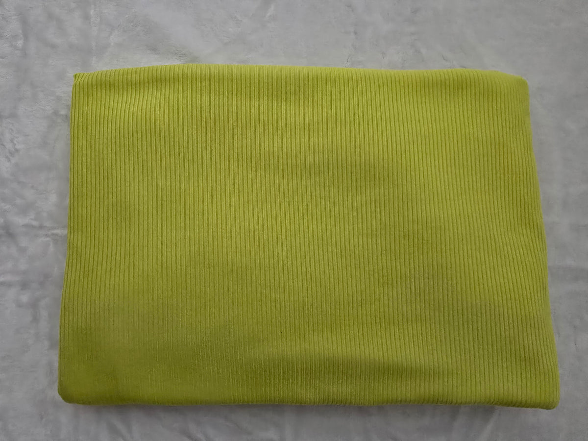 Lime New Rib Knit