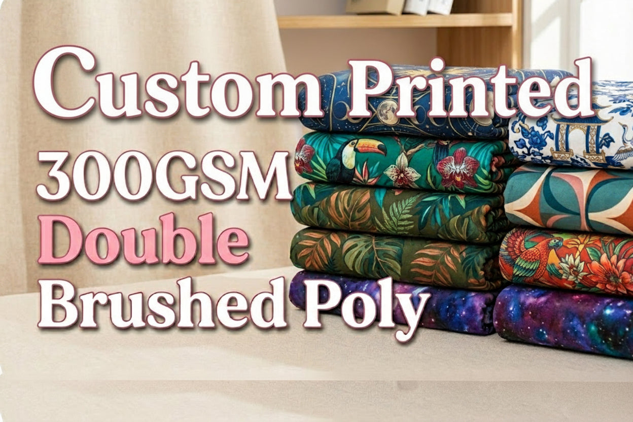 Double Brushed Poly 300GSM
