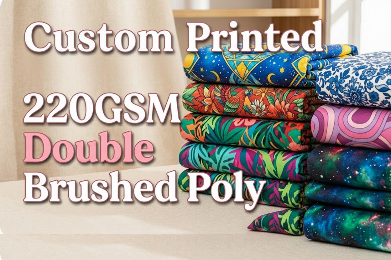 Double Brushed Poly 220GSM
