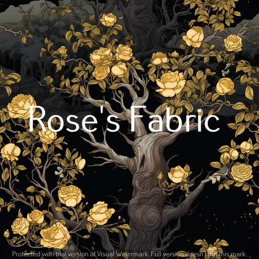 Gnarly Trees & Roses Seamless File