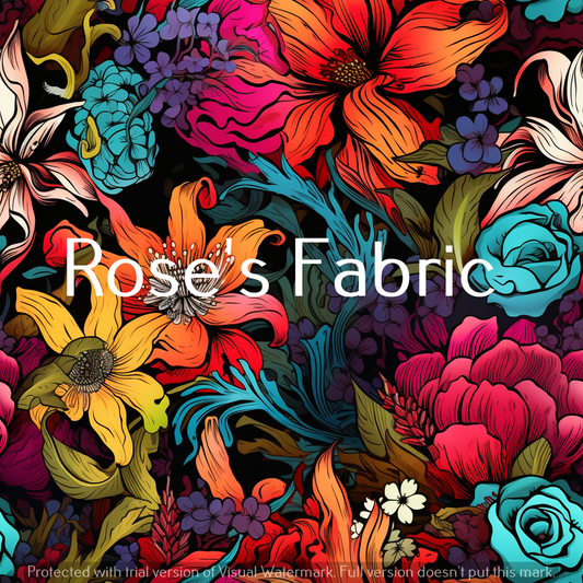 Skottie Floral Seamless File