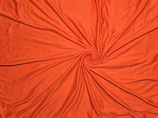 Orange Double Brushed Poly