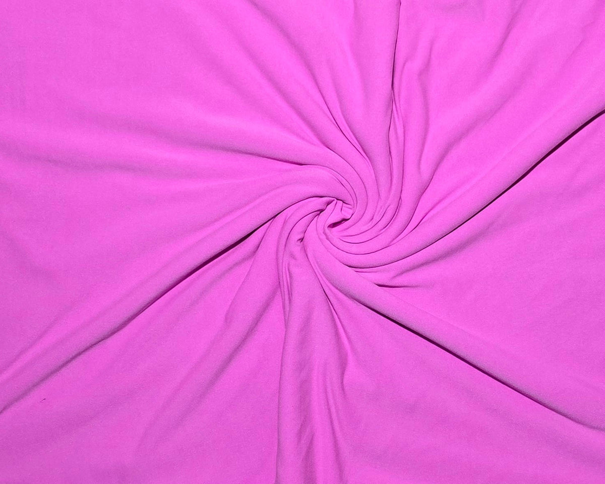 Bubble Gum Double Brushed Poly