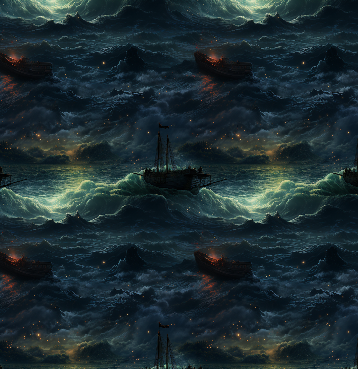 Dark Stormy Night Seamless File