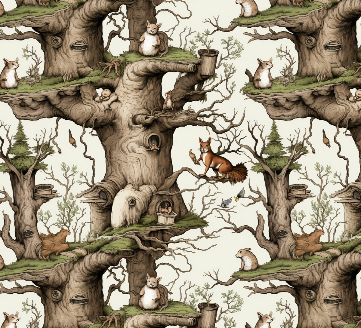 Gnarly Old Trees Seamless File