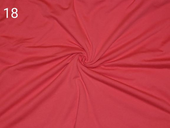 Coral Summer Cotton Lycra