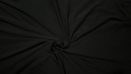 Black 170GSM Brushed Poly