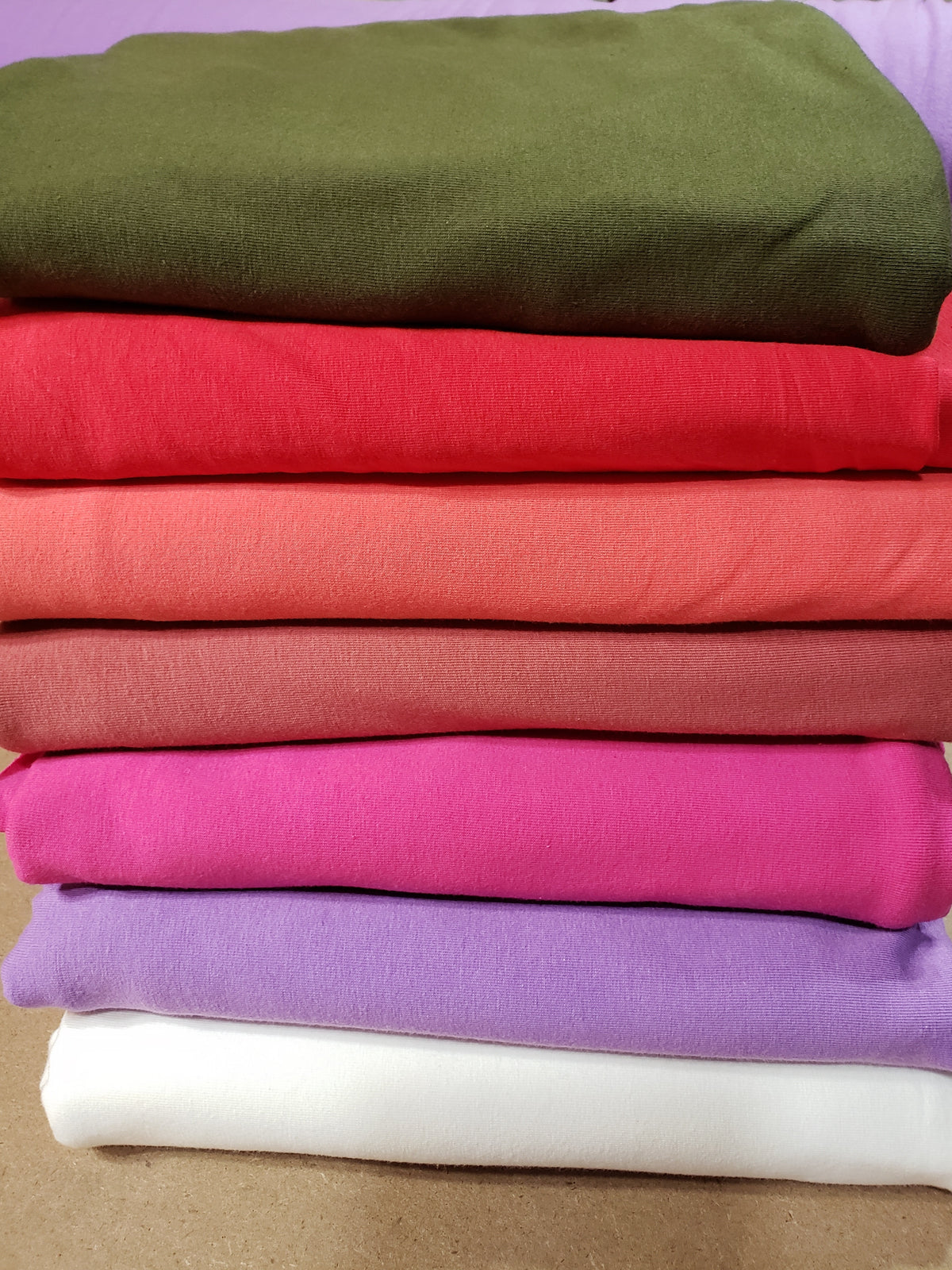 Lilac Cotton Lycra
