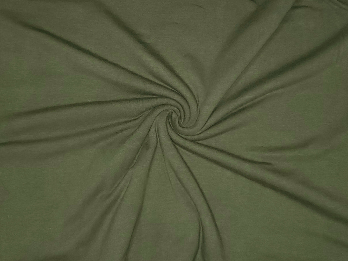 Olive Cotton Lycra