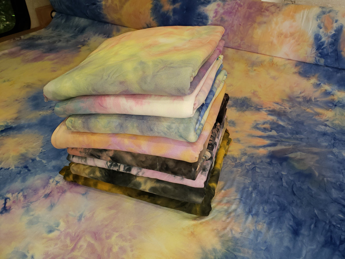 Tie Dye Black/Mustard DBP