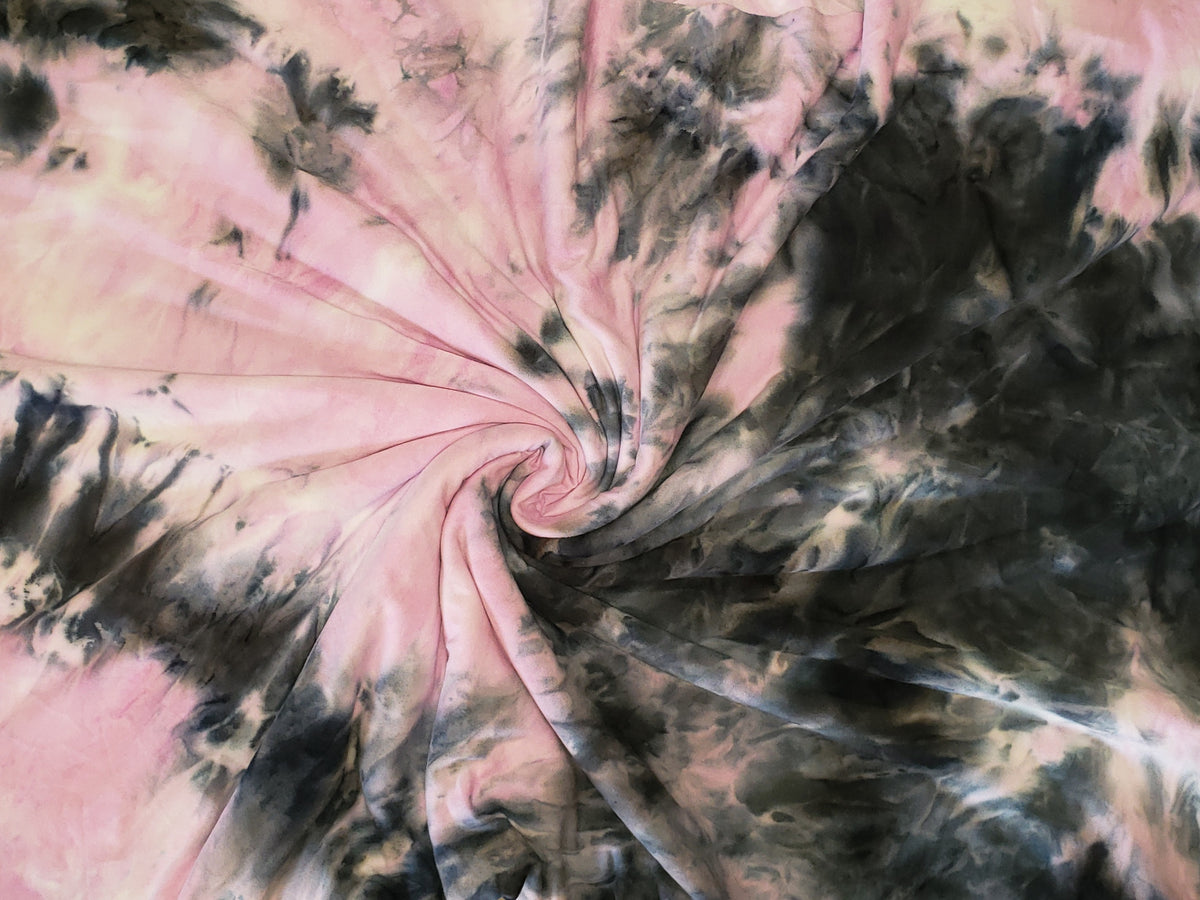 Tie Dye Black/Mauve DBP