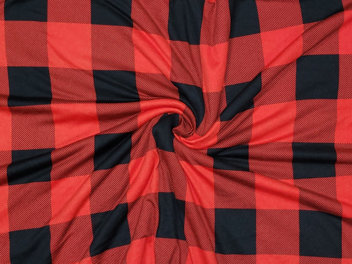Buffalo Plaid Red/Black DBP