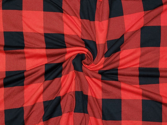 Buffalo Plaid Red/Black DBP
