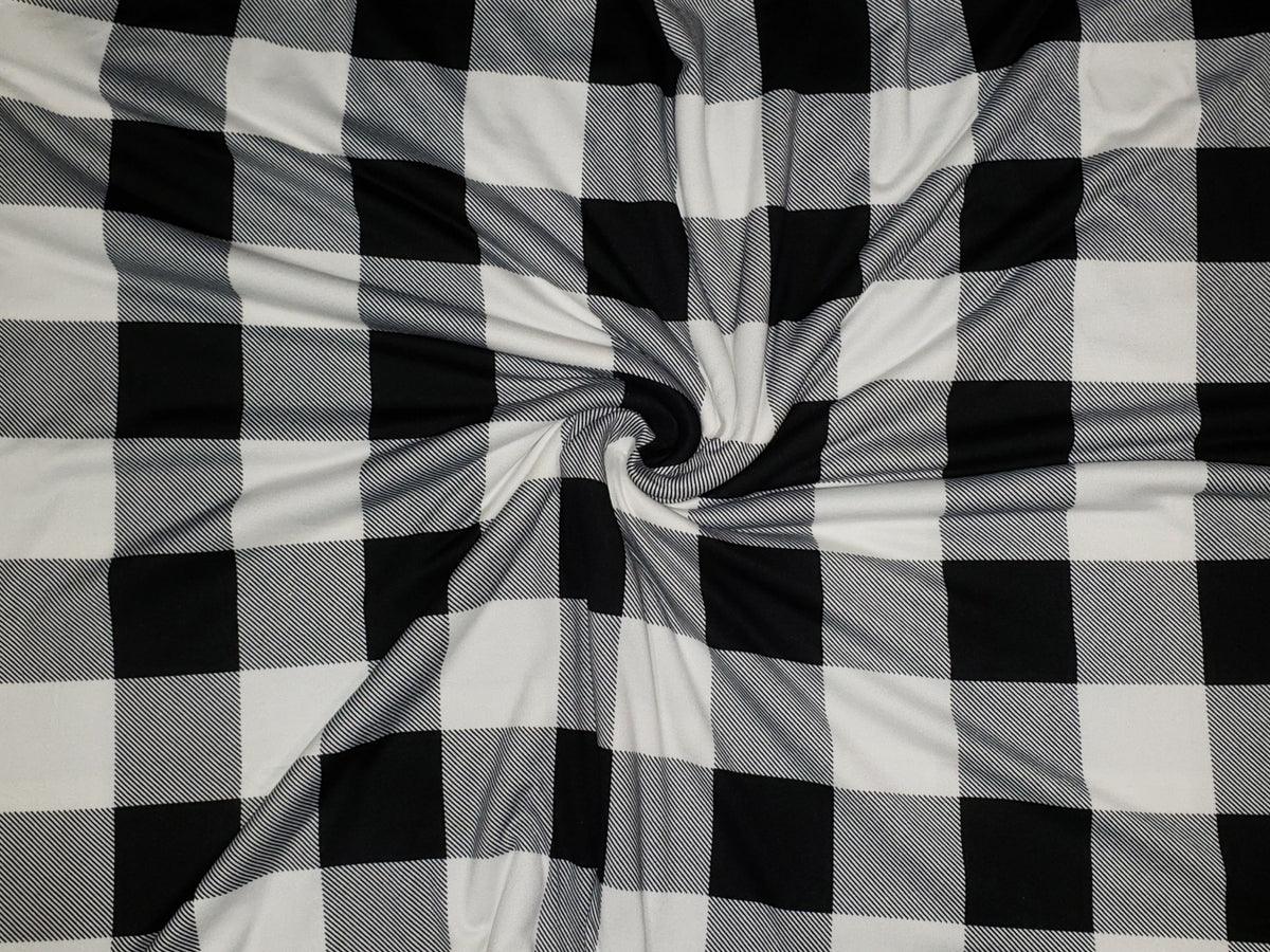 Buffalo Plaid Black/Ivory DBP