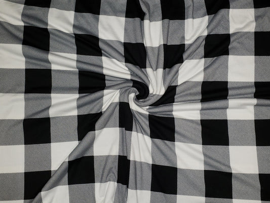Buffalo Plaid Black/Ivory DBP