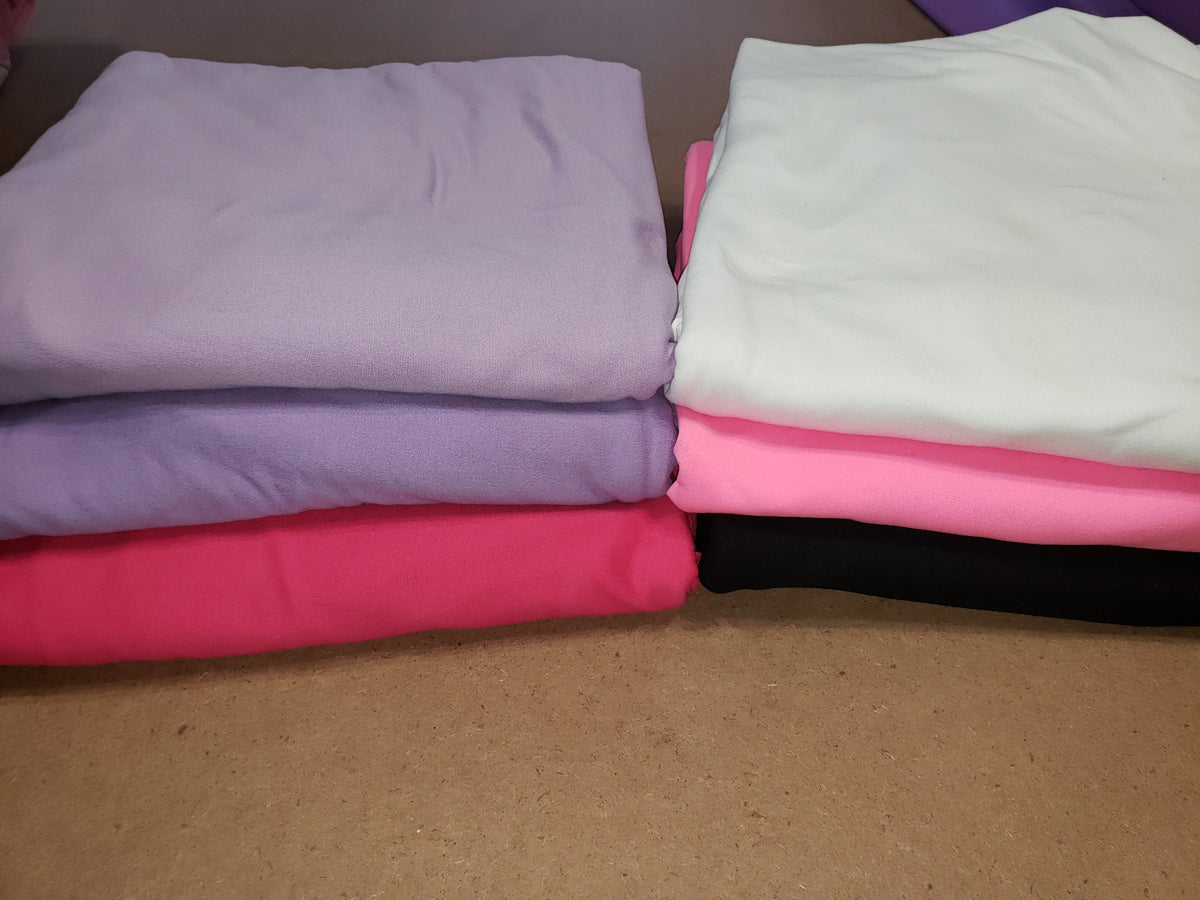 Hot Pink Double Brushed Poly