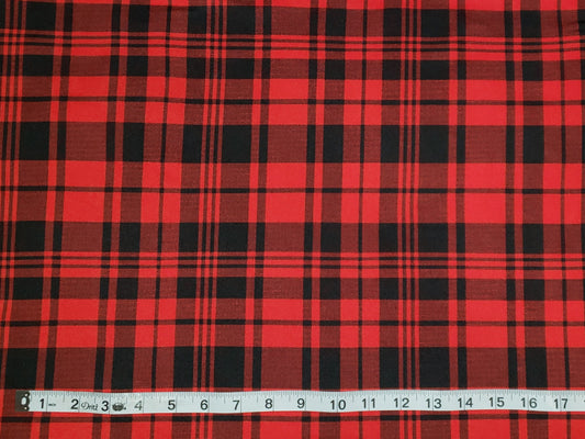 Plaid Red/Black DBP