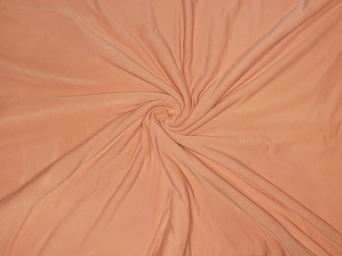 Peach Double Brushed Poly