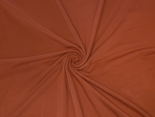 Rust Cotton Lycra