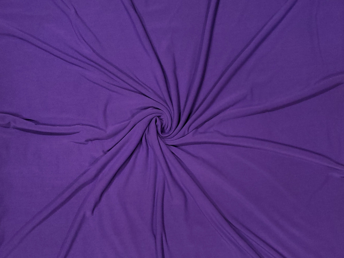 Purple  Double Brushed Poly