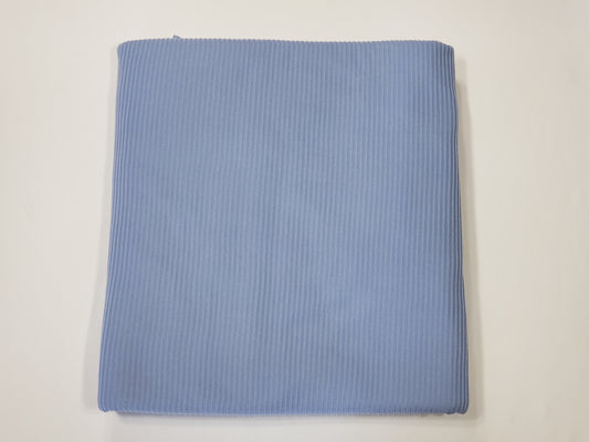 Blue Rib Knit