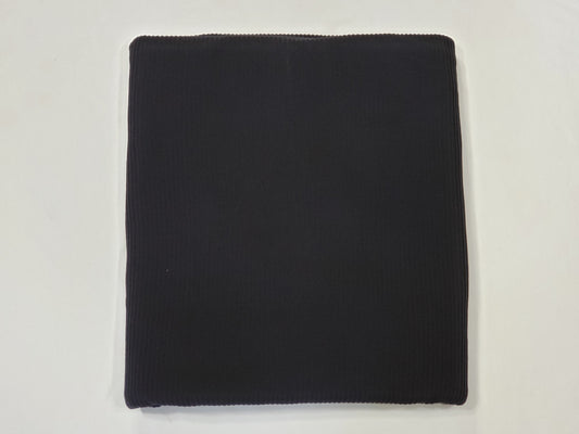 Black Rib Knit