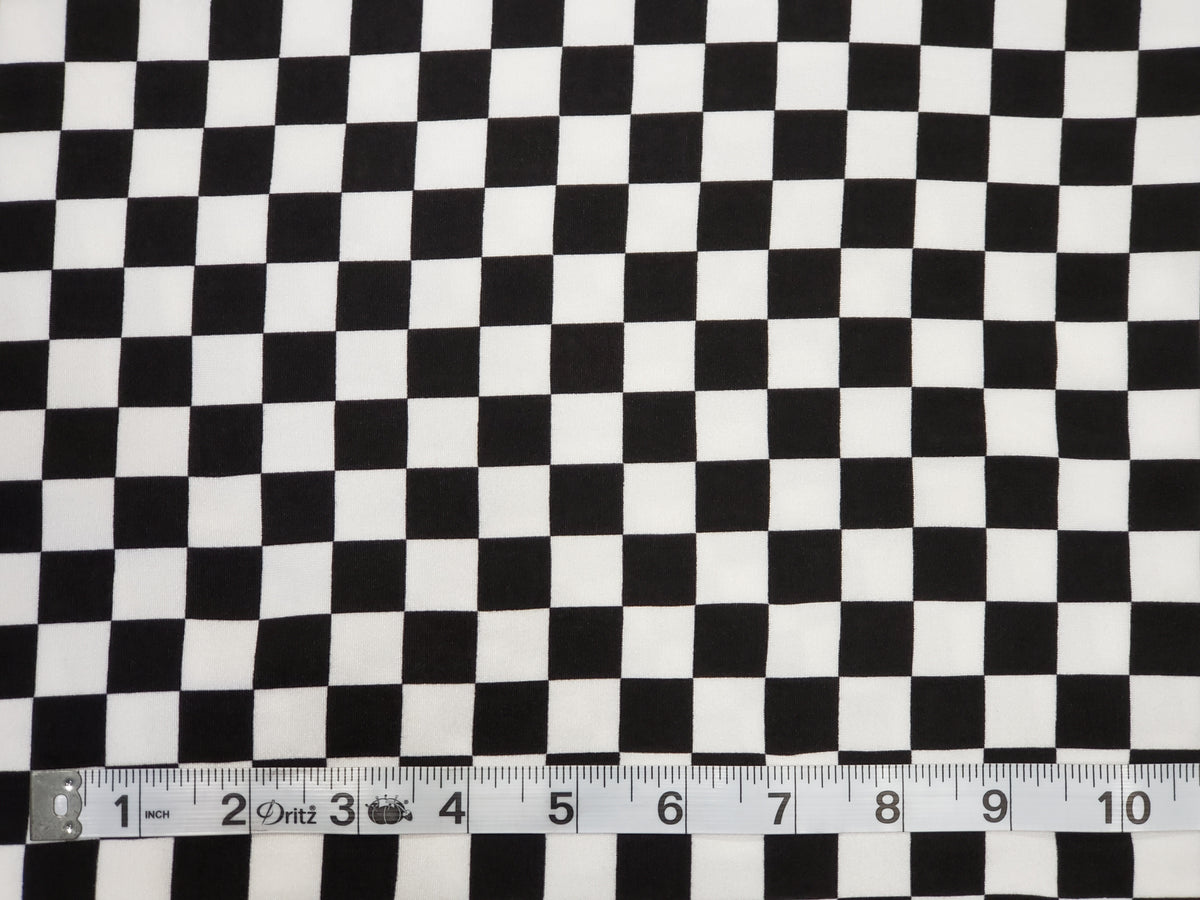 Black/Ivory Checkered DBP