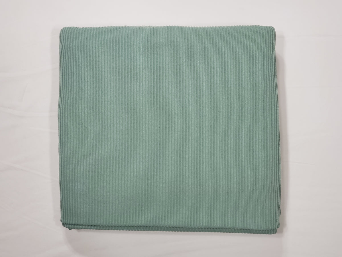 Sage Lt Rib Knit