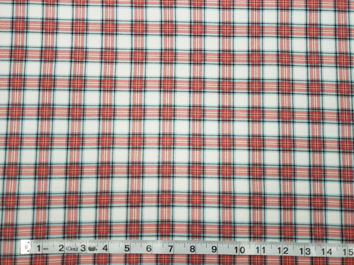 Coral Plaid DBP