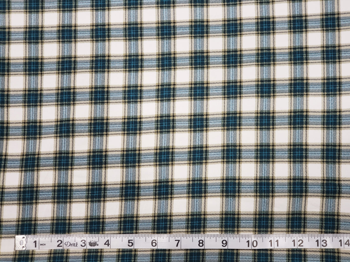 Dark Teal Plaid DBP