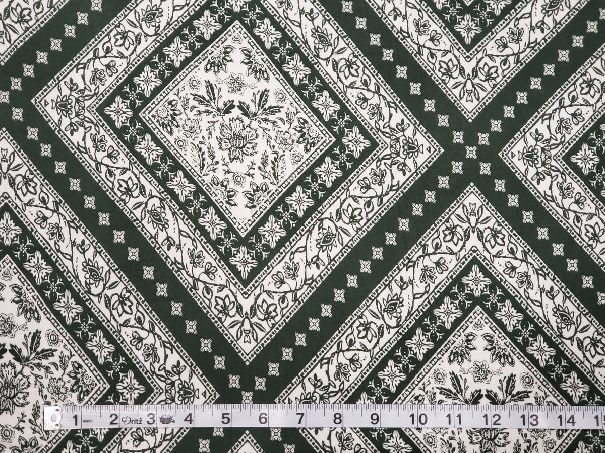 Diamond Paisley Olive DBP