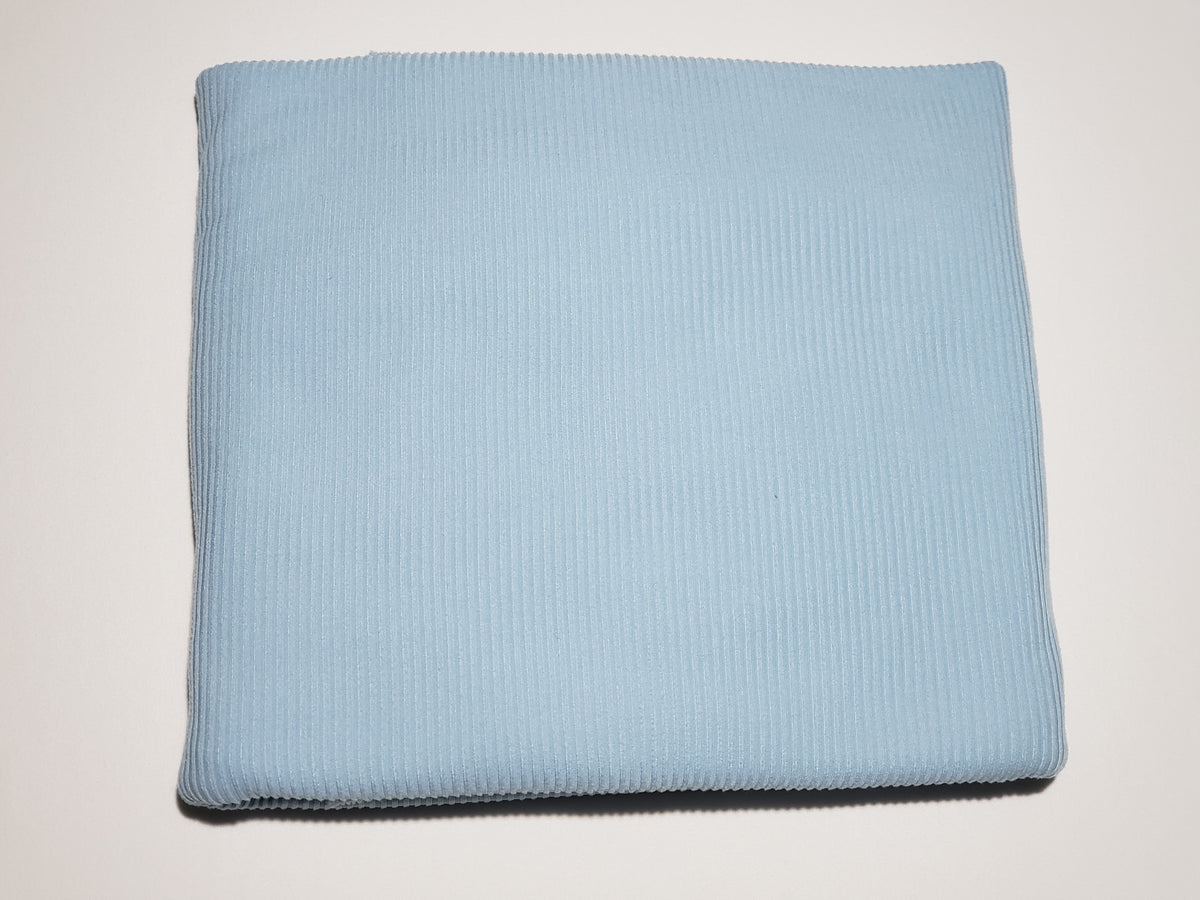 Baby Blue Rib Knit