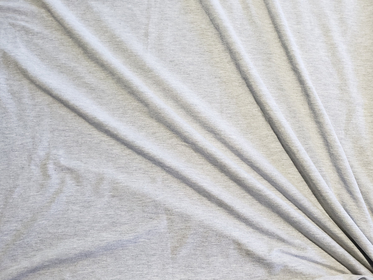 Heather Grey Cotton Lycra (12oz)
