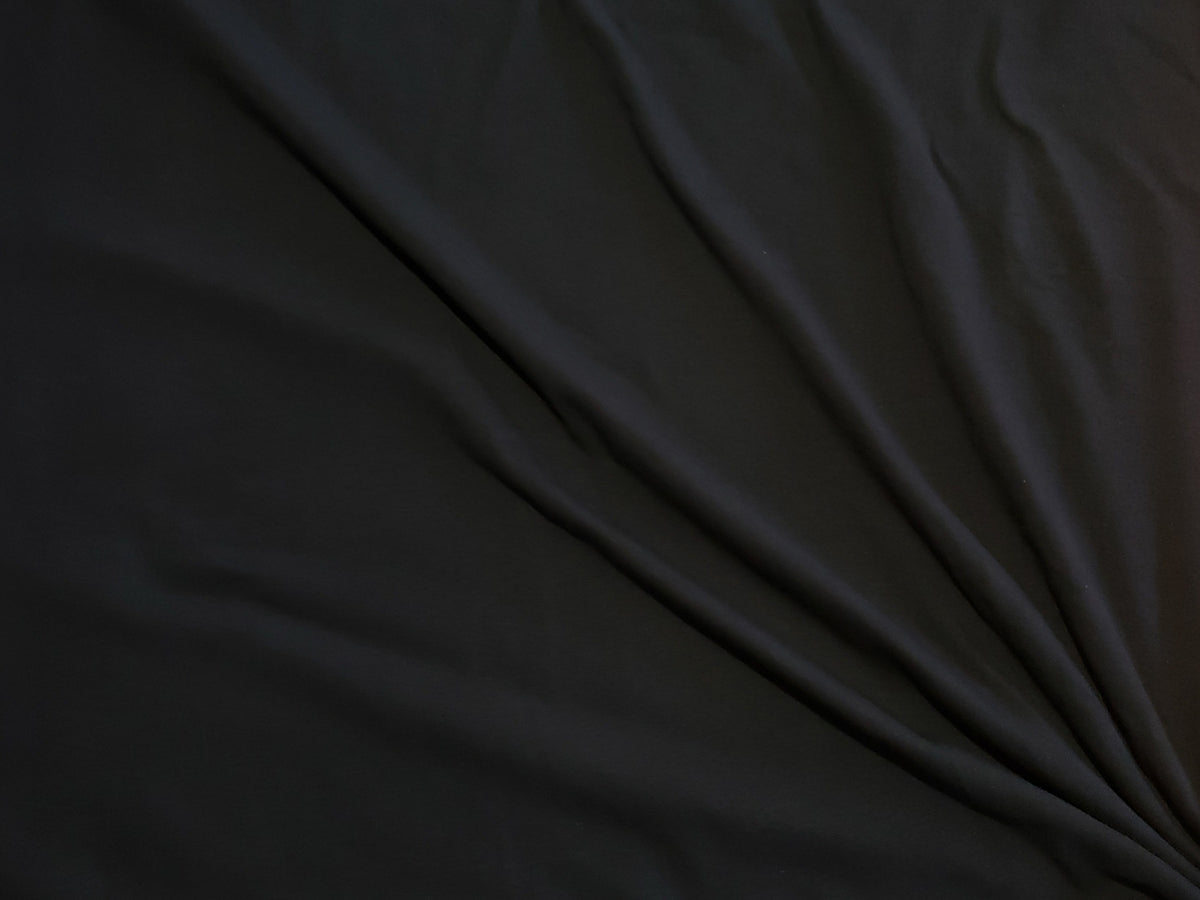 Black Cotton Lycra (12oz)