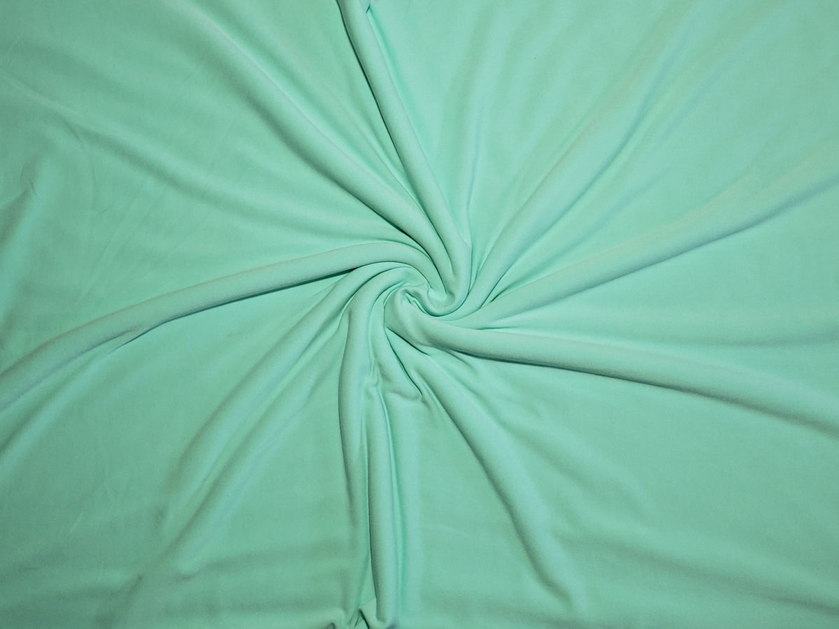 Mint Double Brushed Poly