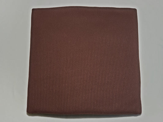 Brown Rib Knit