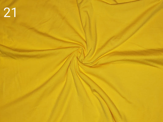 Yellow Cotton Lycra